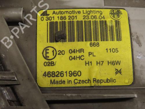 Scheinwerfer links ALFA ROMEO 147 (937_) 1.9 JTD (937.AXD1A, 937.BXD1A, 937.AXV1A, 937.BXB1A,... | BP9375103C28 