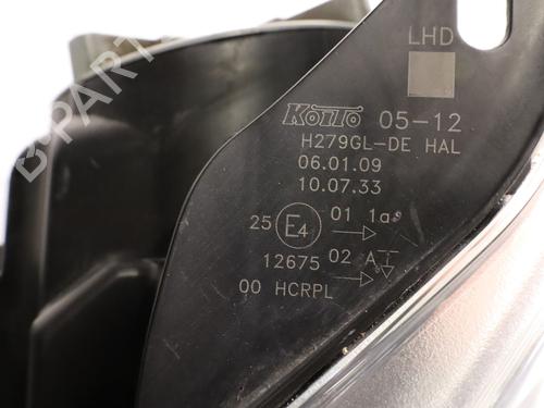Used Left headlight Left headlight TOYOTA AVENSIS Estate (_T27_) 2.0 D-4D (ADT270_, ADT270R) (126 hp) 33297695 33297695