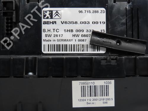 Used Climate control CITROËN C5 III Break (RW_) 2.0 HDi 140 (140 hp) 23413190