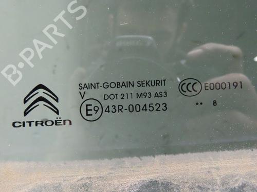 Rear left door window CITROËN C4 Grand Picasso II (DA_, DE_) 1.6 THP 165 | BP31276580C20