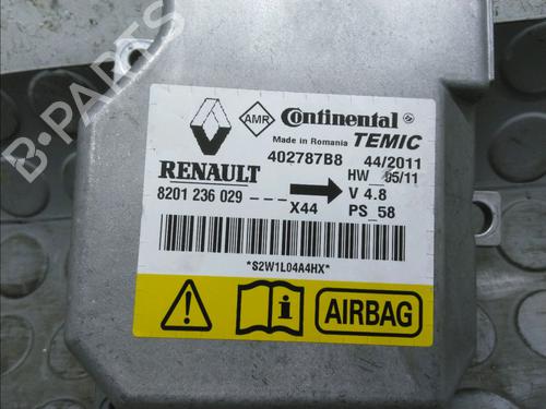 Airbag module RENAULT TWINGO II (CN0_) 1.2 16V (CN04, CN0B) | BP17779876M53 