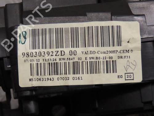 Used Steering column stalk PEUGEOT 208 I (CA_, CC_) 1.6 HDi (92 hp) 24103329