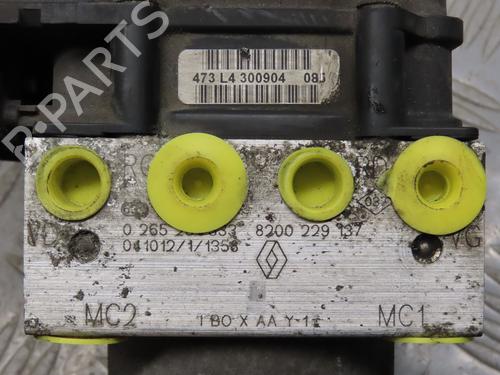 ABS Bremseaggregat RENAULT CLIO II (BB_, CB_) 1.4 16V (B/CB0P, BB13) (98 hp) 26668926