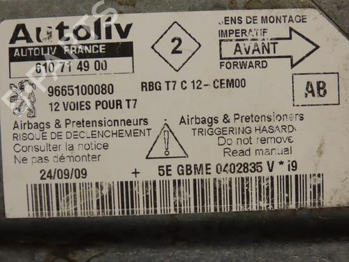 ECU airbags PEUGEOT 308 I (4A_, 4C_) 1.6 HDi | BP9382559M53 