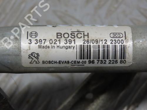Used Front wipers mechanism PEUGEOT 208 I (CA_, CC_) 1.4 HDi (68 hp) 14886511