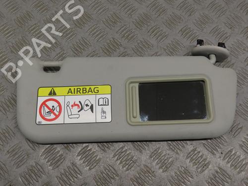 Used Right sun visor TOYOTA AVENSIS Estate (_T27_) 1.6 D4-D (WWT270_) (112 hp) 29016304