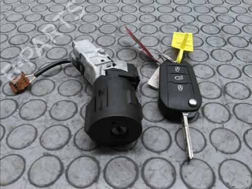 Used Ignition barrel PEUGEOT 208 I (CA_, CC_) 1.2 THP 110 (110 hp) 17777408