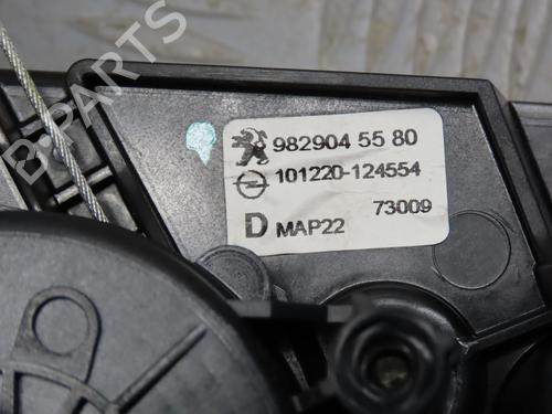 Used Rear right window mechanism PEUGEOT 208 II (UB_, UP_, UW_, UJ_) 1.5 BlueHDI 100 (102 hp) 24821904