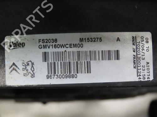 Used Radiator fan CITROËN BERLINGO Box Body/MPV (B9) 1.6 HDi 75 (75 hp) 29621584