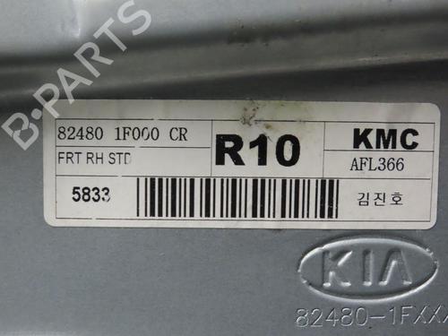Front right window mechanism KIA SPORTAGE II (JE_, KM_) 2.0 CRDi 4WD | BP21522966C23
