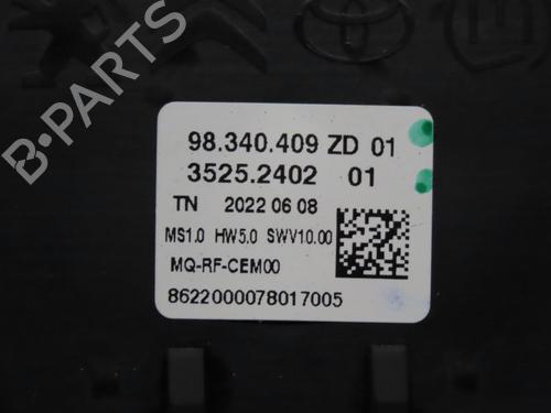 Used Climate control PEUGEOT PARTNER Box Body/MPV (K9) 1.5 BlueHDi 100 (102 hp) 30840314