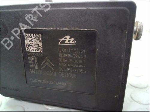 Used ABS pump PEUGEOT 208 I (CA_, CC_) 1.6 HDi (92 hp) 9389253