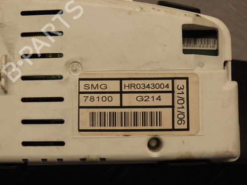 Instrument cluster HONDA CIVIC VIII Hatchback (FN, FK) 2.2 CTDi (FK3) | BP18342712C47 