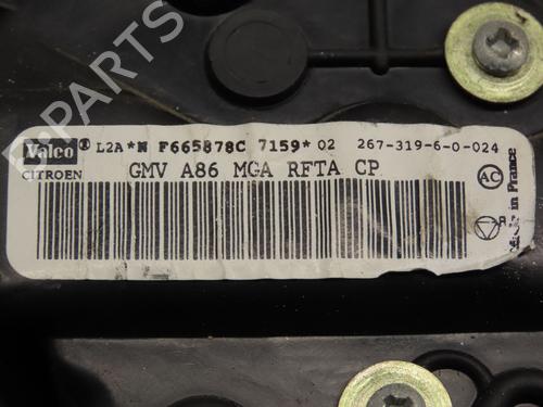 Used Heater blower motor CITROËN C2 (JM_) 1.4 HDi (68 hp) 17777102