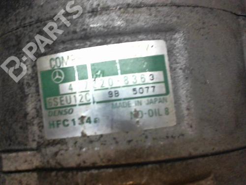 AC Kompressor MERCEDES-BENZ A-CLASS (W168) A 170 CDI (168.008) (90 hp) 9381919