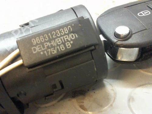 Ignition barrel PEUGEOT 208 I (CA_, CC_) 1.0 VTi | BP9383084M48