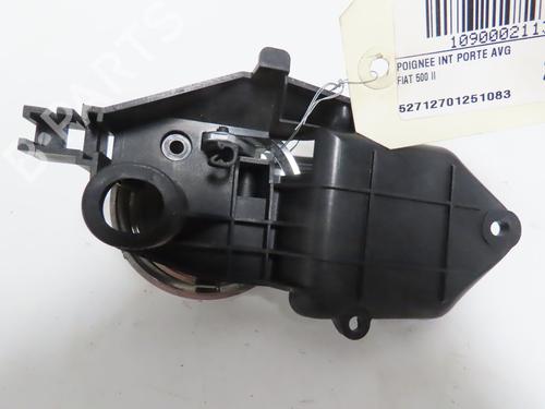 Used Front left interior door handle FIAT 500 (312_) 1.2 (312AXA1A) (69 hp) 32820865