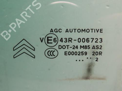Used Rear left door window CITROËN C3 II (SC_) 1.2 VTi 82 (82 hp) 31276579