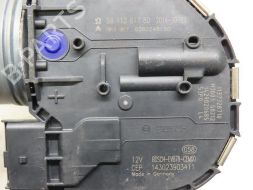Used Front wiper motor CITROËN C4 Picasso II 1.6 BlueHDi 120 (120 hp) 30117347