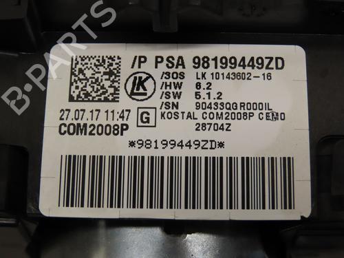 Steering column stalk PEUGEOT 508 I (8D_) 2.0 BlueHDi 150 | BP28415995I23 