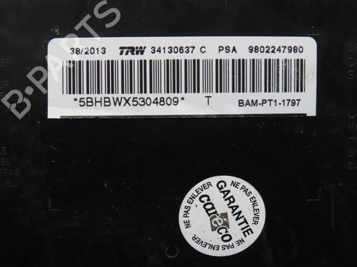 Used Right seat airbag PEUGEOT 208 I (CA_, CC_) 1.4 HDi (68 hp) 23413204