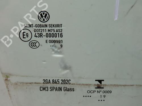 Used Front right door window VW T-ROC (A11, D11) 1.5 TSI (150 hp) 31276559