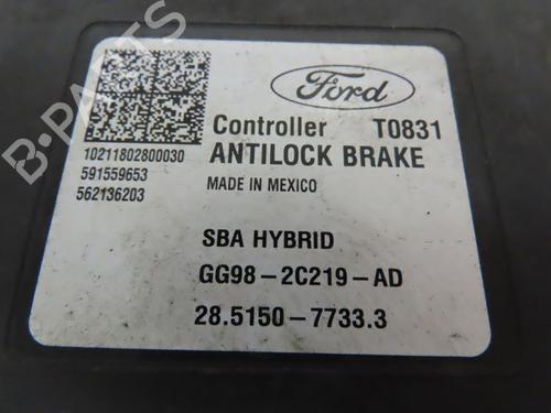 Used ABS pump ABS pump FORD MONDEO V Saloon (CD) 2.0 Hybrid (190 hp) 33632255 33632255