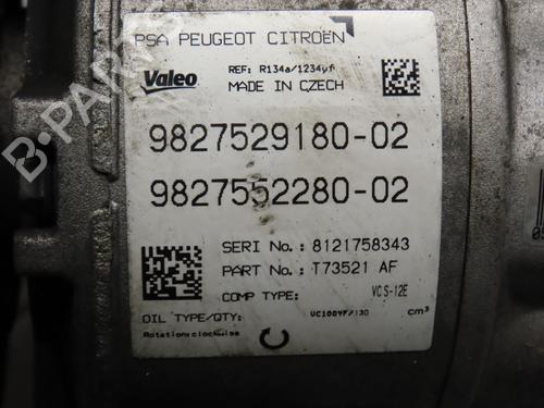 Used AC compressor PEUGEOT 3008 II SUV (MC_, MR_, MJ_, M4_) 1.2 THP/ PureTech 130 (MRHNSM, MRHNSU, MRHNSJ, MRHNYW,... (131 hp) 25778879