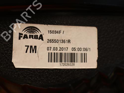 Used Right taillight Right taillight 37276597 37276597