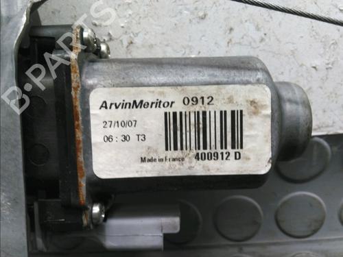 Used Front right window mechanism PEUGEOT 207 (WA_, WC_) 1.6 HDi (90 hp) 17780756