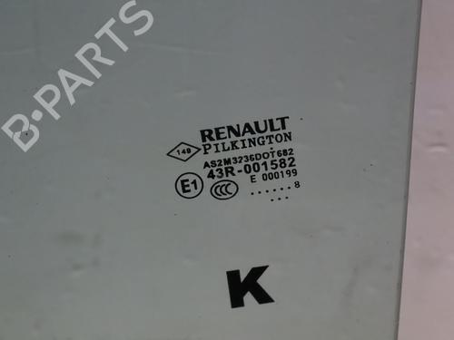 Dør rude ventre bagtil Dør rude ventre bagtil RENAULT LAGUNA III Grandtour (KT0/1) 1.5 dCi (KT0A, KT0R, KT02) (110 hp) 35887100 35887100