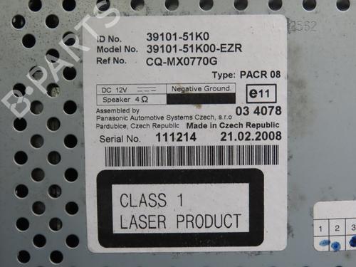 Used Radio OPEL AGILA (B) (H08) 1.2 (F68) (86 hp) 23154806