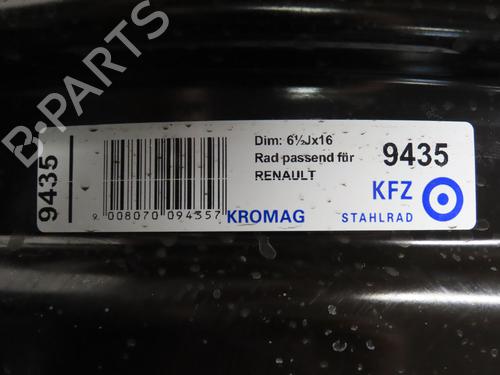 Used Rim Rim RENAULT LAGUNA II Grandtour (KG0/1_) 1.9 dCi (KG1V) (130 hp) 21060031 21060031