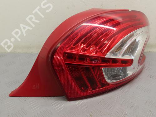 Used Right taillight PEUGEOT 208 I (CA_, CC_) 1.4 HDi (68 hp) 17782795