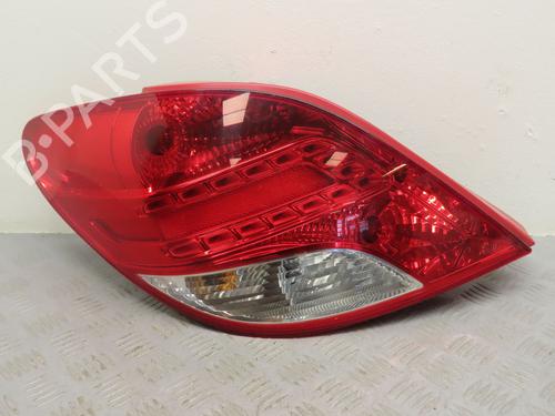 Used Left taillight PEUGEOT 207 (WA_, WC_) 1.6 HDi (92 hp) 17995522