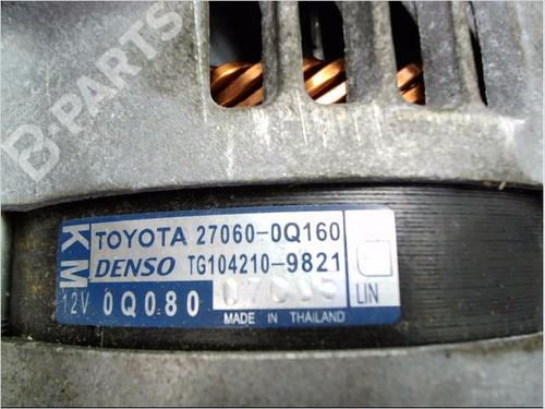 Alternator PEUGEOT 108 1.0 VTi 72 | BP9494693M7 