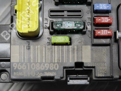 Fuse box PEUGEOT 207 (WA_, WC_) 1.6 HDi | BP23154116E1