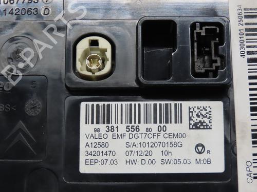 Display monitor PEUGEOT 308 II (LB_, LP_, LW_, LH_, L3_) 1.5 BlueHDi 130 | BP26657333C48 