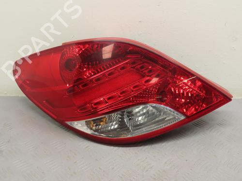 Used Left taillight PEUGEOT 207 (WA_, WC_) 1.6 HDi (92 hp) 18124519