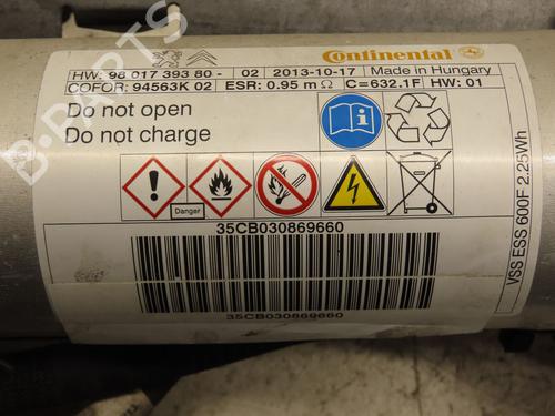 Modulo elettronico CITROËN C4 II (NC_) 1.6 HDi 115 (114 hp) 30447639