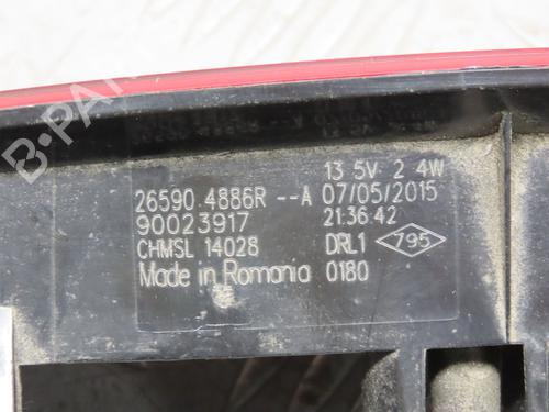 Third brake light RENAULT CLIO IV Grandtour (KH_) 1.5 dCi 90 (KHN3, KHN4) | BP27488935L11 