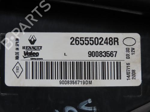 Left tailgate light RENAULT MEGANE IV Hatchback (B9A/M/N_) 1.6 dCi 130 (B9A4) | BP29170790C79