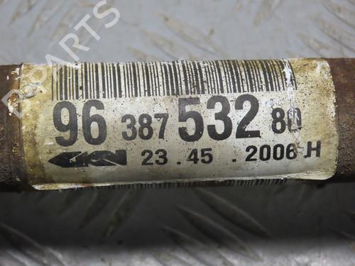 Used Left front driveshaft PEUGEOT 206 Hatchback (2A/C) 1.4 HDi eco 70 (68 hp) 25778883