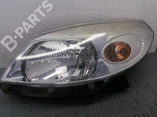 Used Left headlight Left headlight DACIA SANDERO 1.4 MPI LPG (72 hp) 9387717 9387717