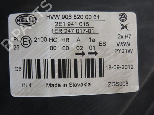 Used Left headlight VW CRAFTER 30-50 Van (2E_) 2.0 TDI (109 hp) 29442140