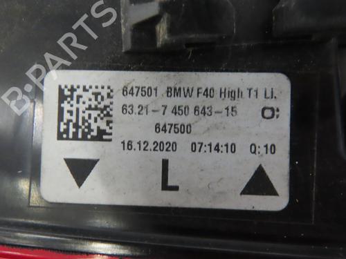 Feu arrière gauche BMW 1 (F40) 118 d (150 hp) 31911684