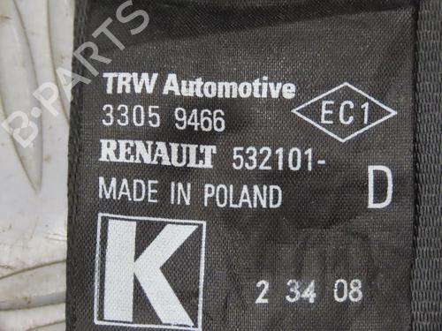 Høyre foran beltestrammer RENAULT TWINGO II (CN0_) 1.5 dCi (CN0E) | BP17780030C88 