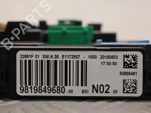 Used Fuse box Fuse box PEUGEOT 208 I (CA_, CC_) 1.2 VTi 68 / PureTech 68 (68 hp) 36310906 36310906