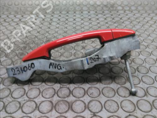 Front left exterior door handle PEUGEOT 207 (WA_, WC_) 1.4 16V | BP17780858C128 