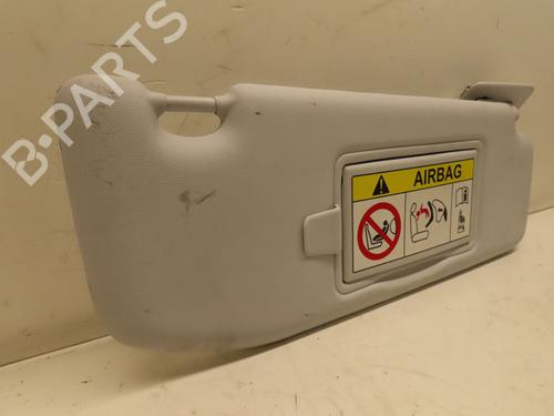 Right sun visor PEUGEOT 2008 I (CU_) 1.6 BlueHDi 120 | BP29577623I2